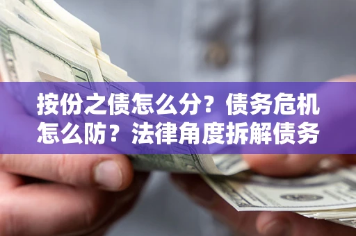 北京按份之债怎么分？债务危机怎么防？法律角度拆解债务分配与风险自保指南