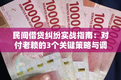 北京民间借贷纠纷实战指南：对付老赖的3个关键策略与调解盲区解析