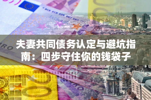 北京夫妻共同债务认定与避坑指南：四步守住你的钱袋子