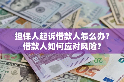 北京担保人起诉借款人怎么办？借款人如何应对风险？