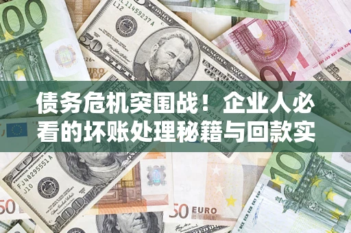 北京债务危机突围战！企业人必看的坏账处理秘籍与回款实战指南